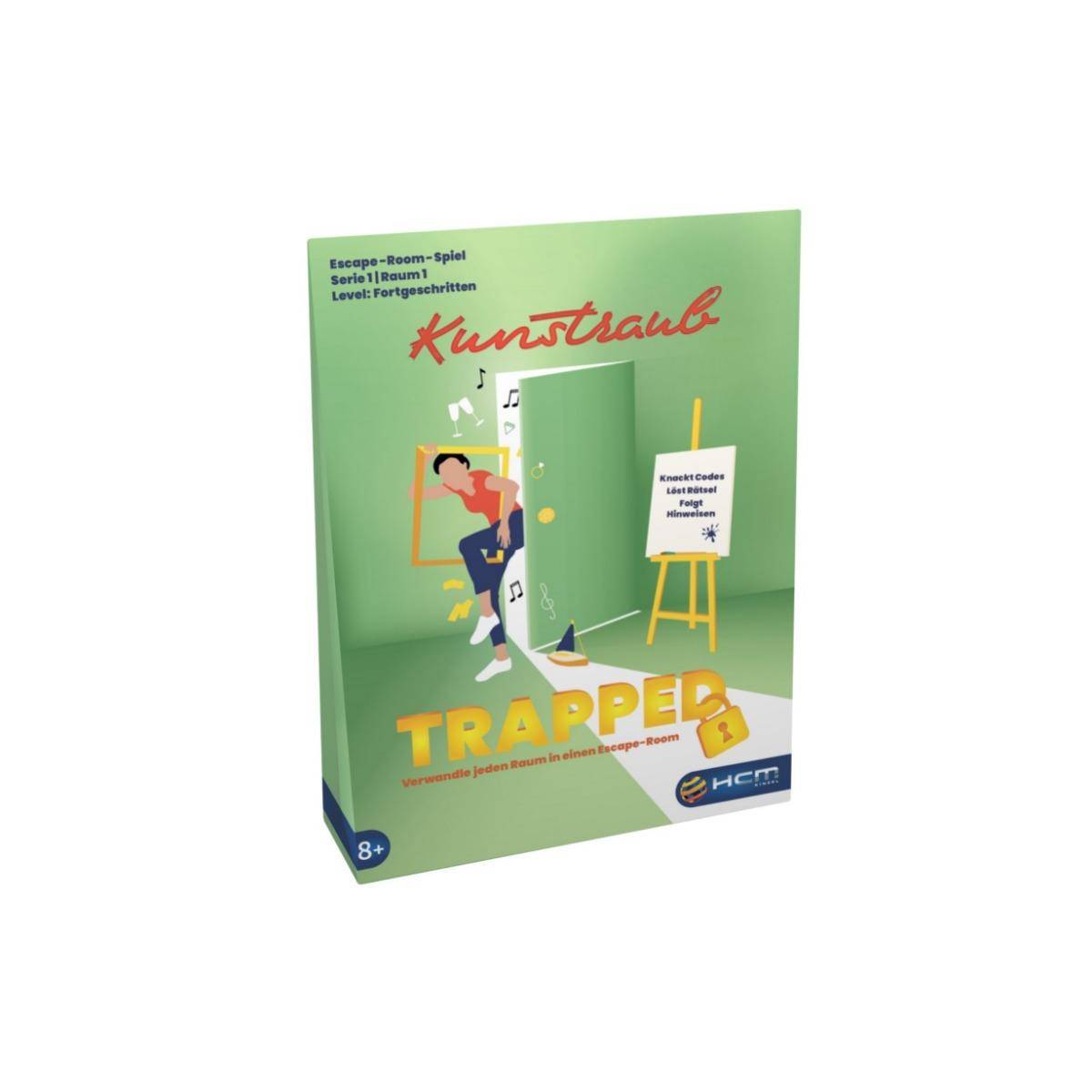HCM55164 - Trapped: Der Kunstraub - Escape Abenteuer, 2-6 Spieler, ab 8 Jahren (DE-Ausgabe)
