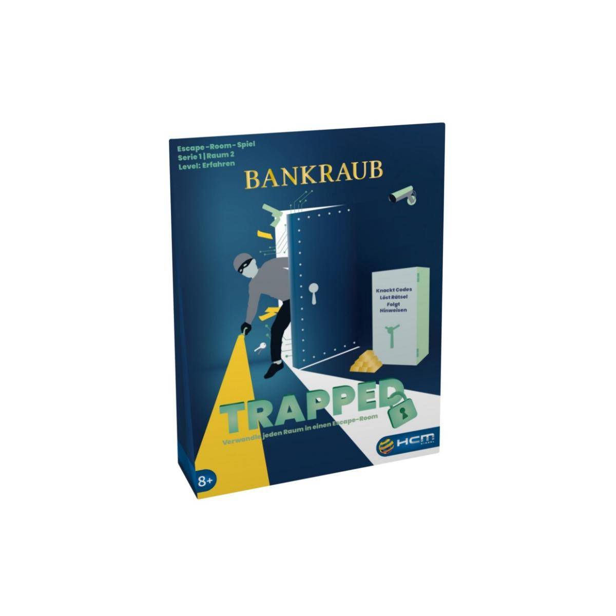HCM55165 - Trapped: Der Bankraub - Escape Abenteuer, 2-6 Spieler, ab 8 Jahren (DE-Ausgabe)
