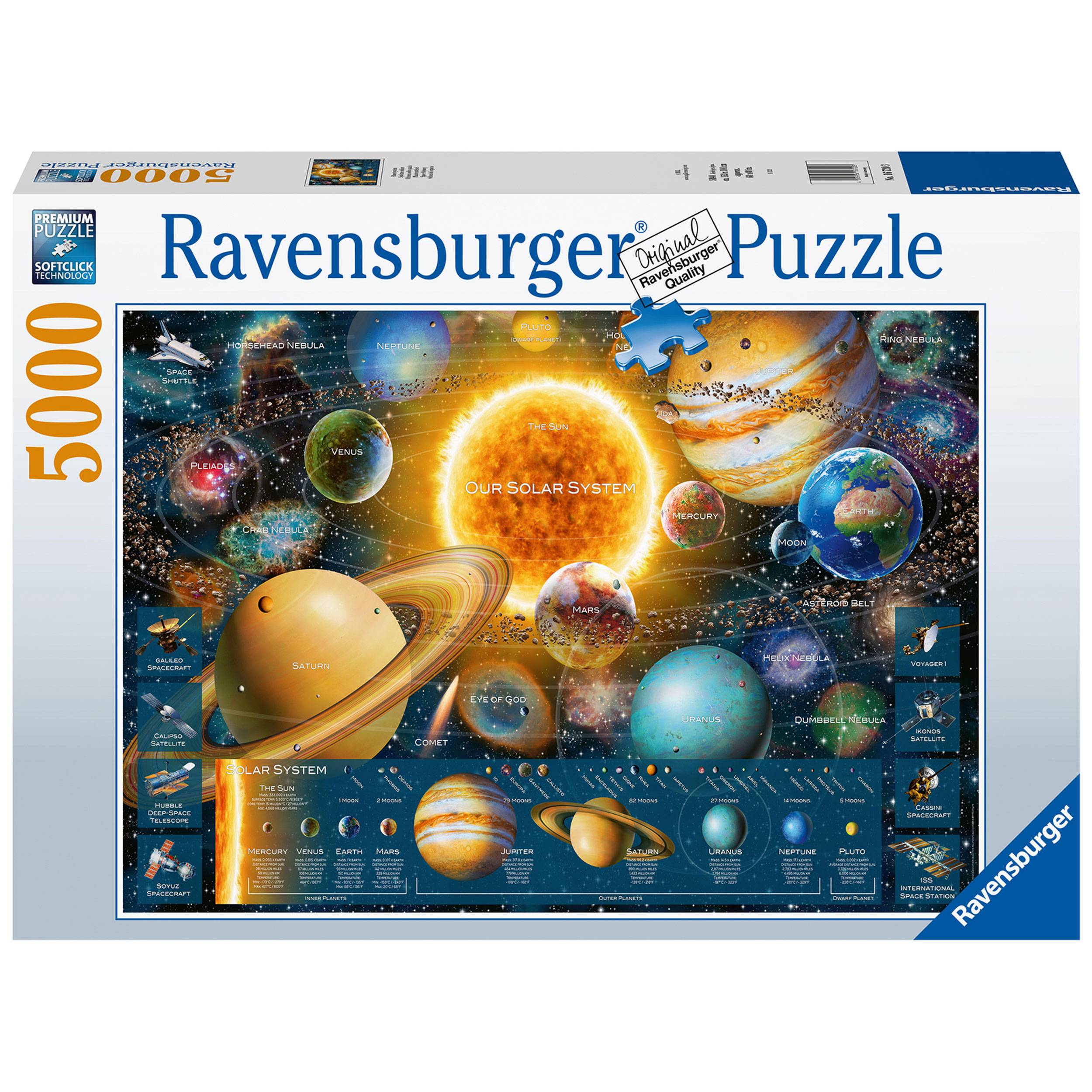 Ravensburger Planetsystem, Puzzle, Erwachsenenpuzzle, Erwachsenen Puzzles, 5000 Teile, 16720
