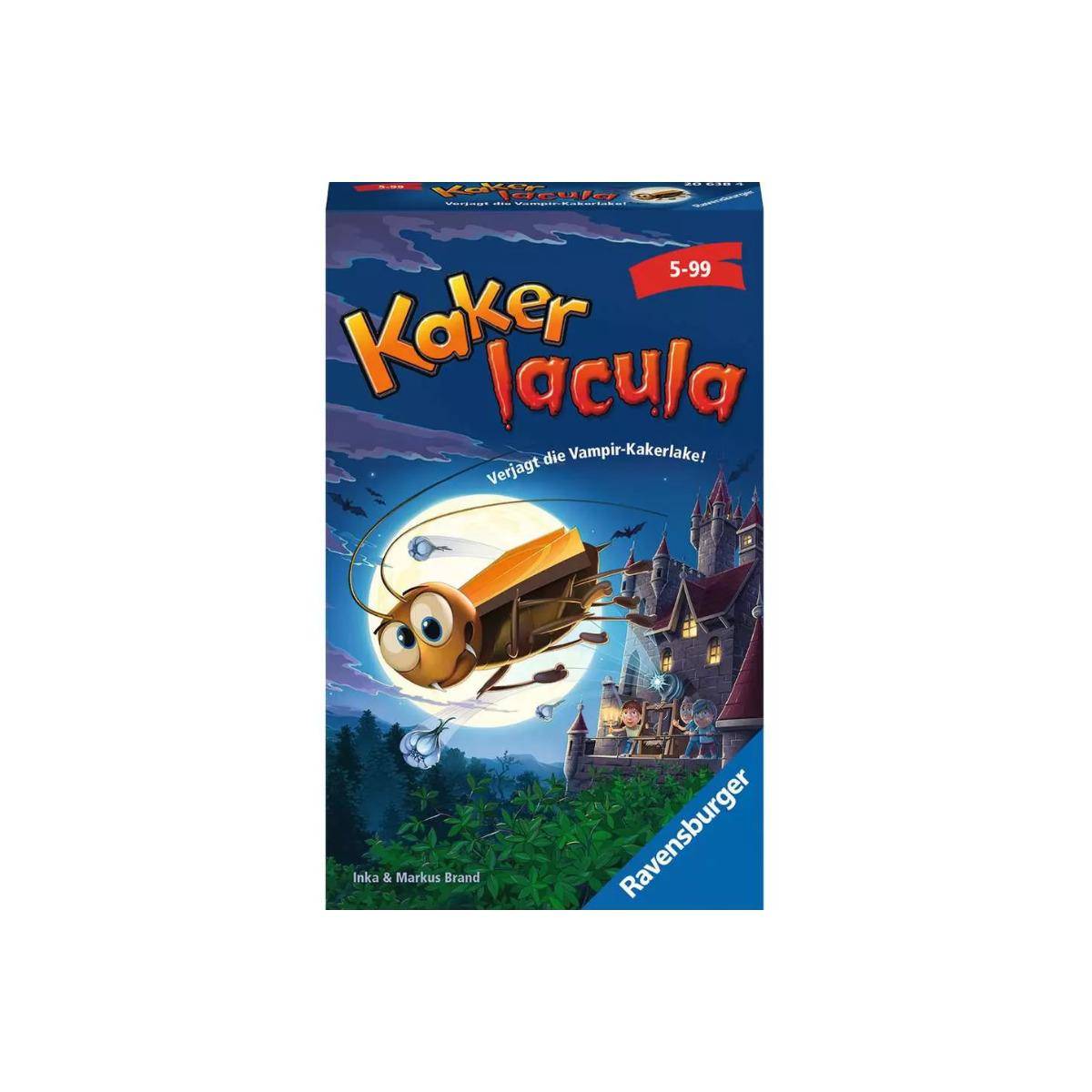RAV20638 - Kakerlacula Mitbringspiel, Brettspiel (NL,DE,IT,FR), für 2-4 Spieler, ab 5 Jahre