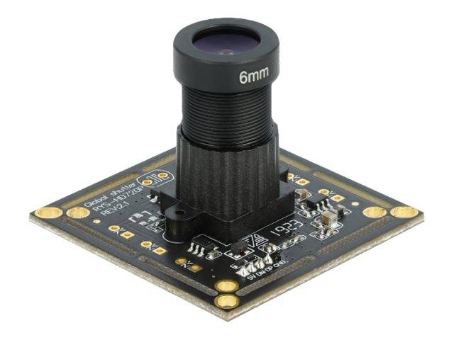 DeLOCK USB 2.0 Camera Module with Global Shutter black / white 0.92 mega pixel 32° fix focus