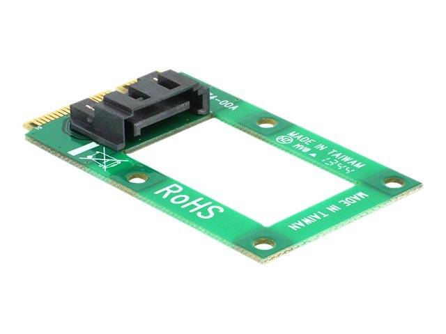 DeLOCK MiniPCIe Converter mSATA full size > 1 x SATA 7 pin female