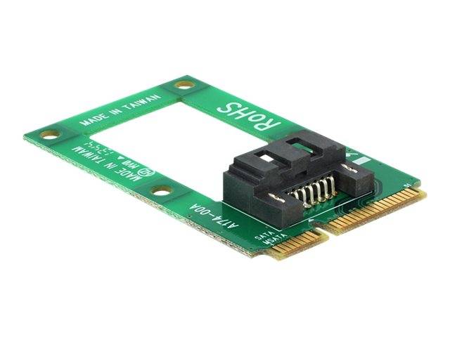DeLOCK MiniPCIe Converter mSATA full size > 1 x SATA 7 pin female