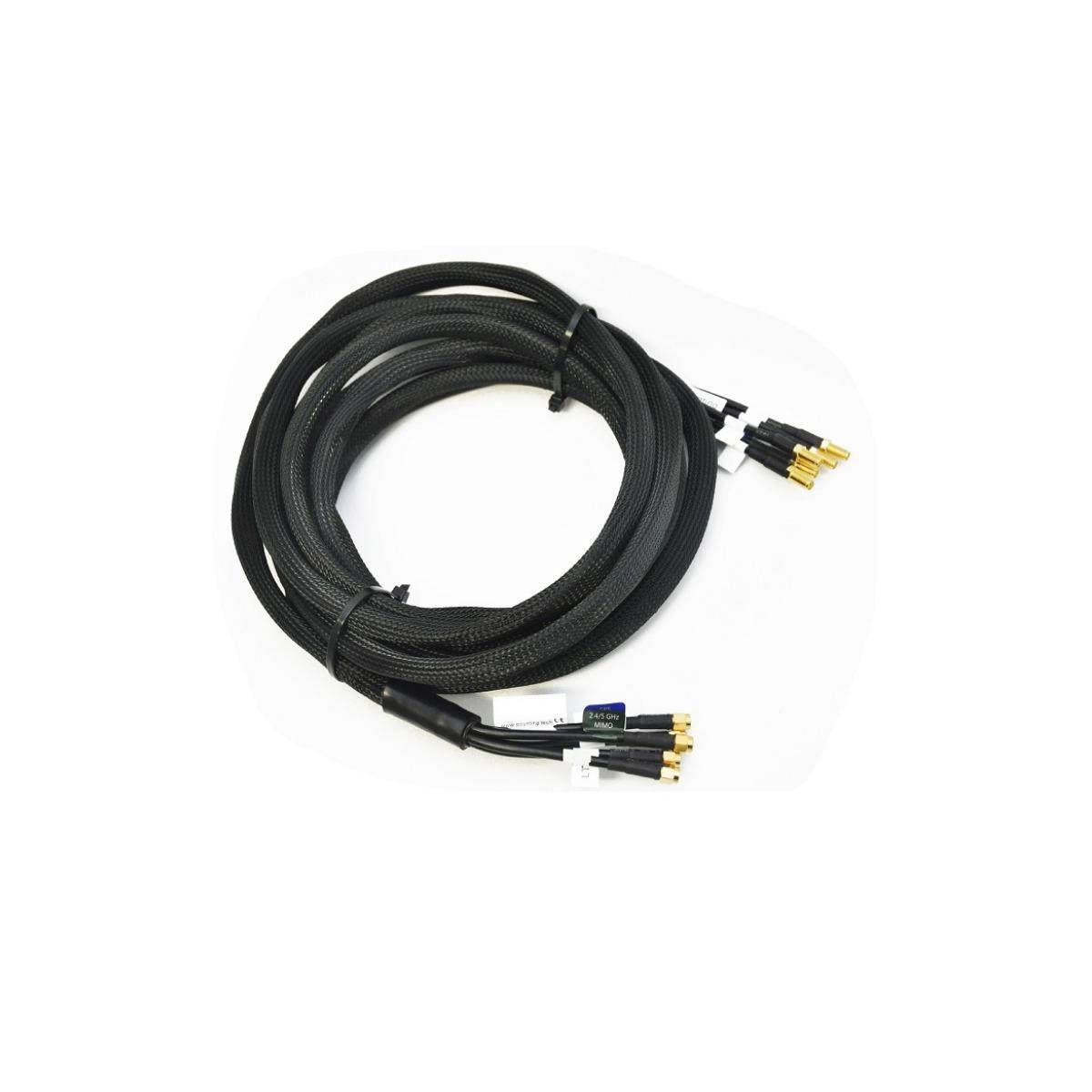 CAB-122 - A- , 3 m Verlängerungskabel für MIMO 5-in-1 Antennen, LMR195-FR, FAKRA-Stecker