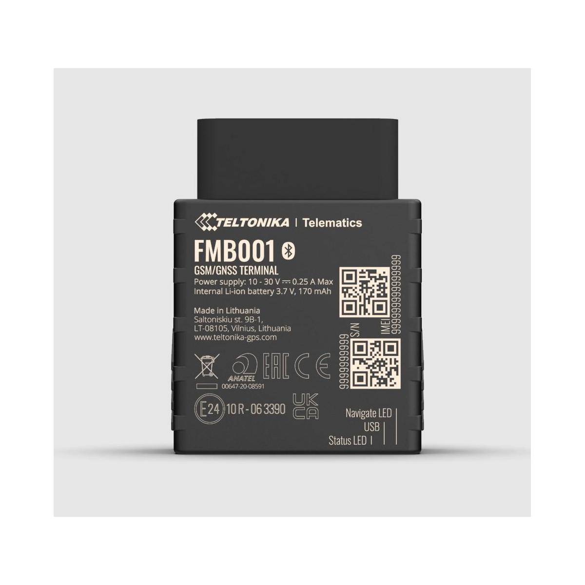 FMB001 - Fortschrittlicher Plug & Track Echtzeit-Tracker, inkl. Micro-USB-Kabel