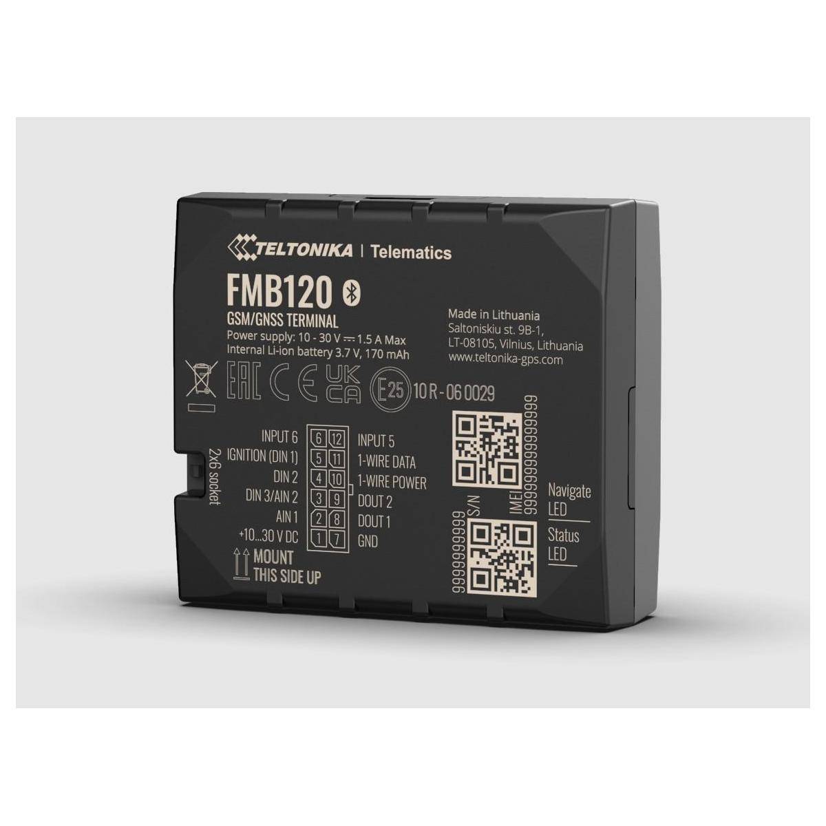 FMB120 - GNSS/GSM/Bluetooth Tracker