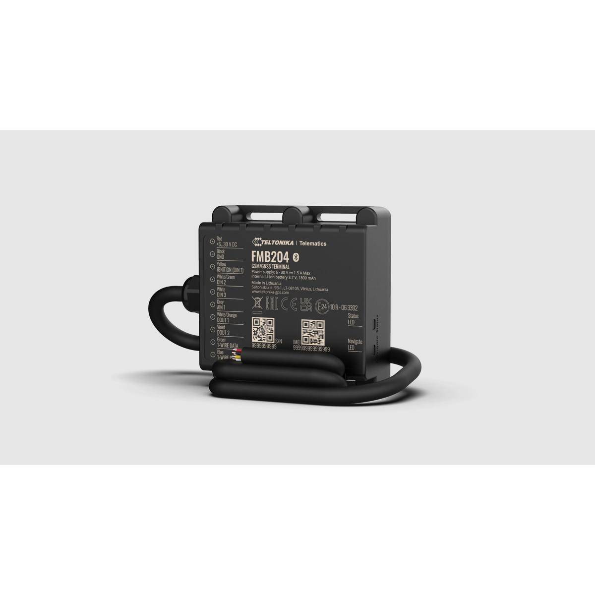 FMB204 - Wasserdichter Tracker mit internem Li-Ionen-Akku