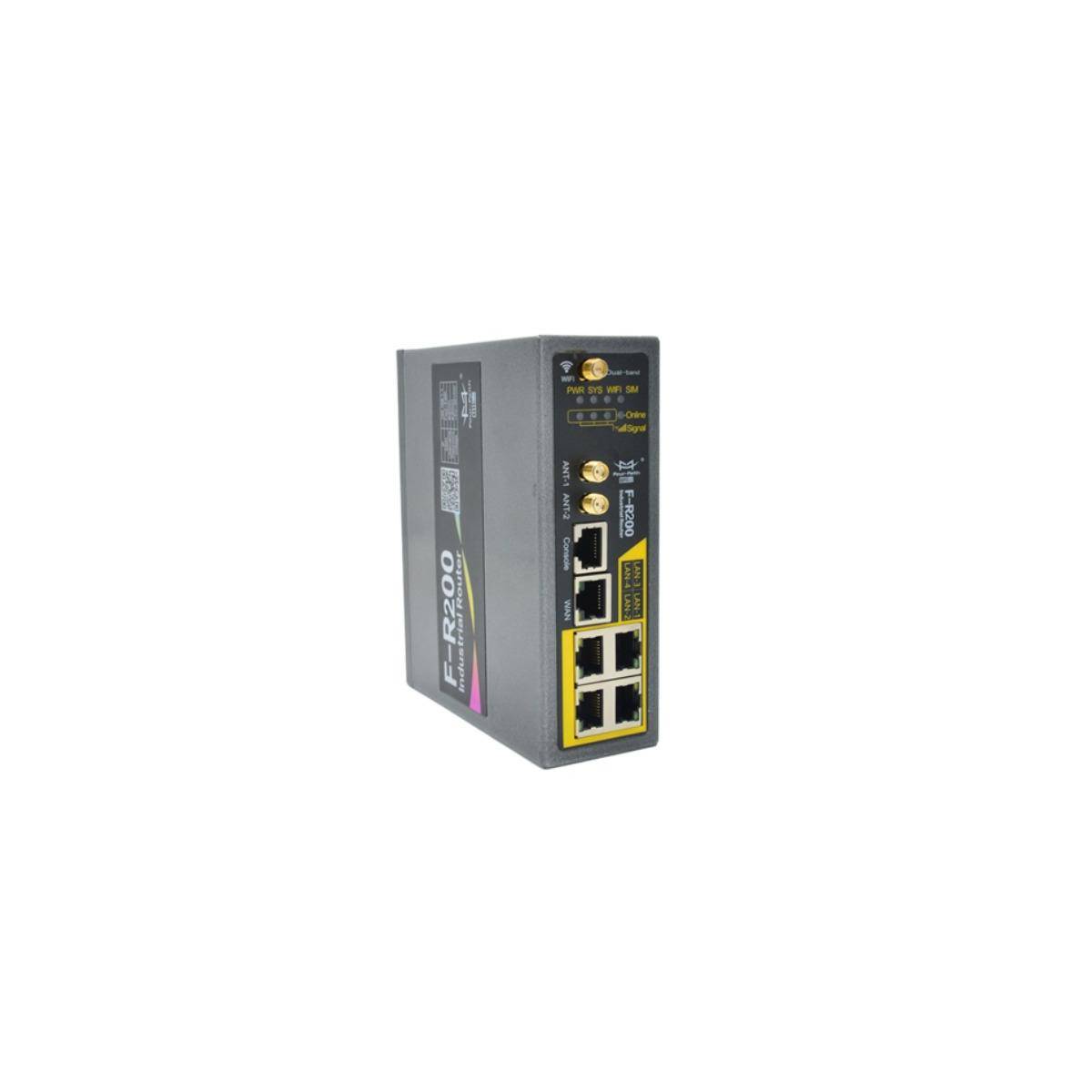 F-R200-FL-SIM2 - M2M 3G/4G Industrierouter, Mobilfunk (LTE/WCDMA), WLAN, 2x SIM