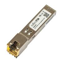 MikroTik S-RJ01 - SFP (Mini-GBIC)-Transceiver-Modul - GigE - 10Base-T, 100Base-TX, 1000Base-T - SFP (mini-GBIC)