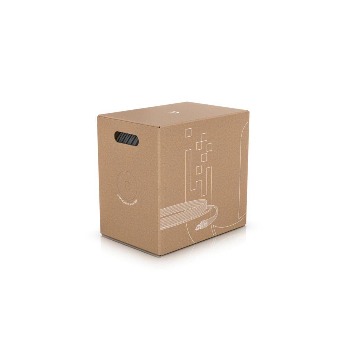 UC-C6-CMR - Patchkabel Cat.6, U/UTP, 305m, schwarz