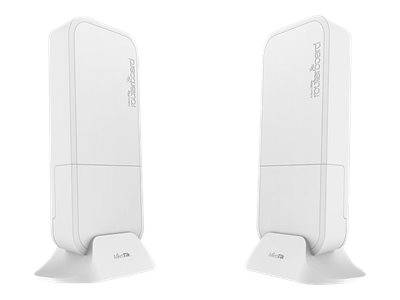 MikroTik Wireless Wire - Wireless Bridge (Packung mit 2) - Base Station with Pha