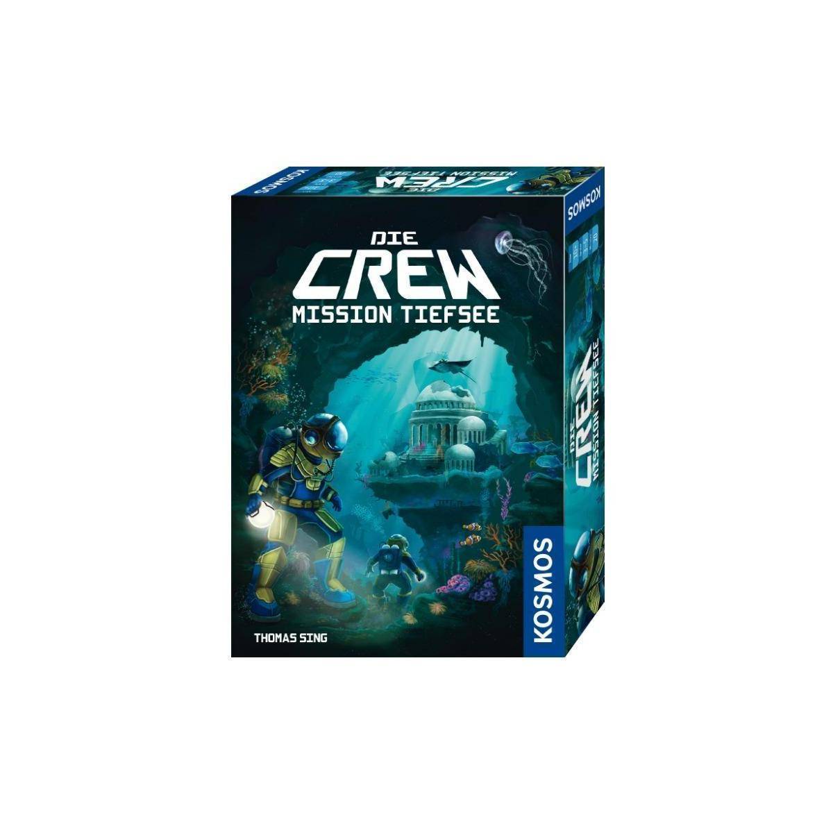 FKS6805960 - Die Crew: Mission Tiefsee, Kartenspiel, 3-5 Spieler, ab 10 Jahren (DE-Ausgabe)