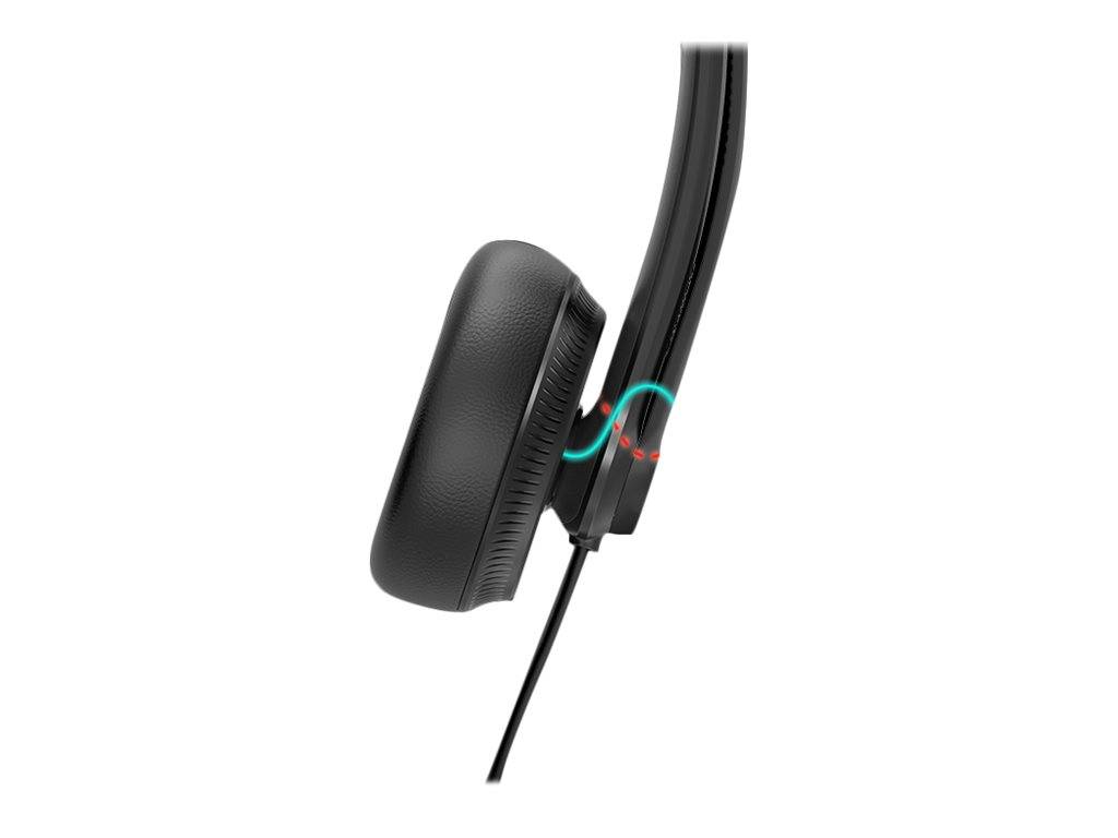 Yealink YHS34 Mono - Headset - On-Ear - kabelgebunden