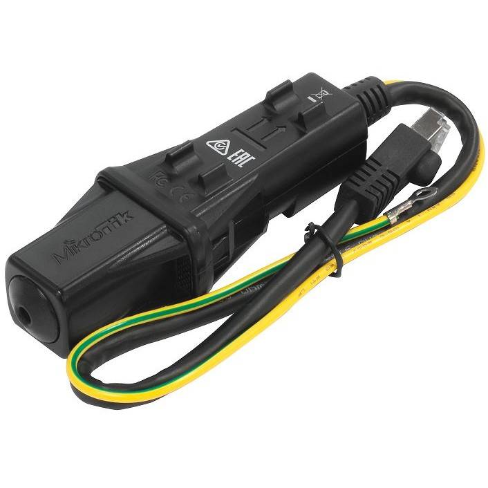 MikroTik GESP - Gigabit Ethernet Surge Protector - Router - 1 Gbps - Power over