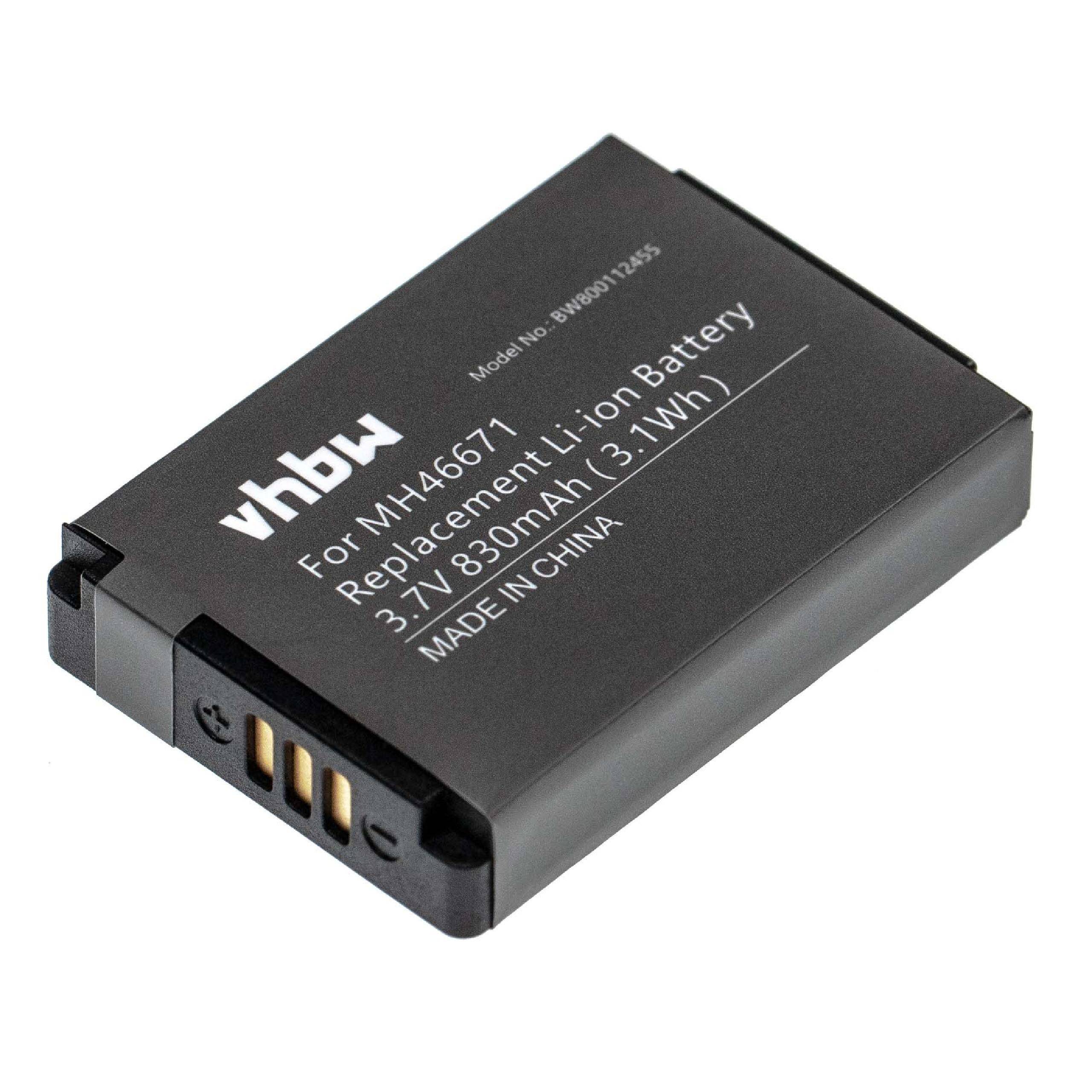 Li-Ion-Akku - 830mAh (1.2V) - für wireless Headset, Kopfhörer wie Parrot 1ICP7/28/35