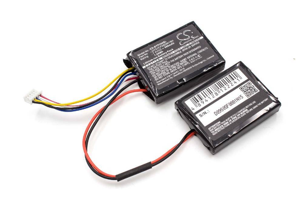 Akku Ersatz für Beats by Dr. Dre HYB2725221547, J272/ICP092941SH für Lautsprecher Boxen Speaker (850mAh, 7.4V, Li-Ion)