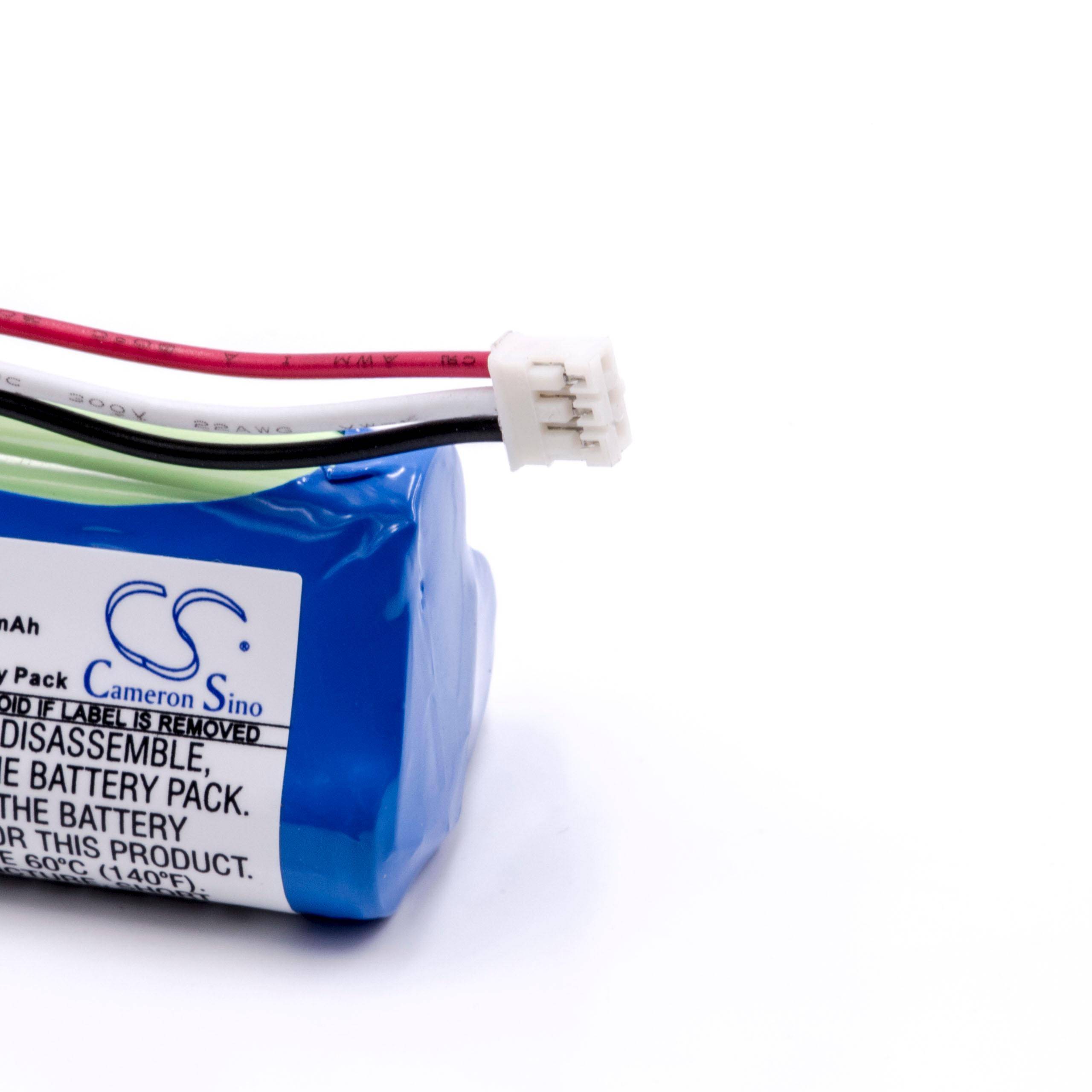 Akku Ersatz für TDK 3AA-HHC für Lautsprecher Boxen Speaker (2000mAh, 3.6V, NiMH)