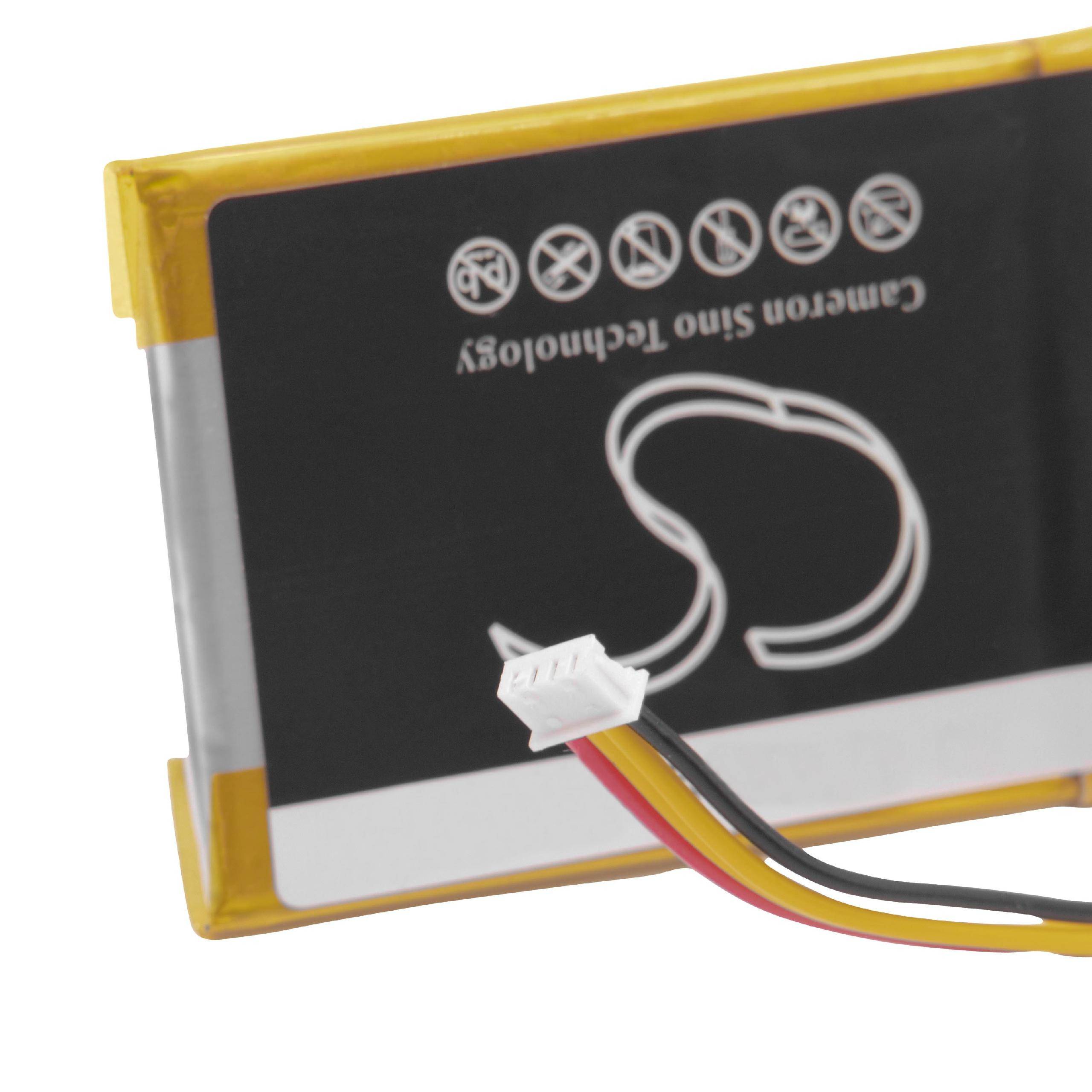 Akku Ersatz für JBL GO2/MLP284154, MLP284154 für Lautsprecher Boxen Speaker (730mAh, 3.7V, Li-Polymer)