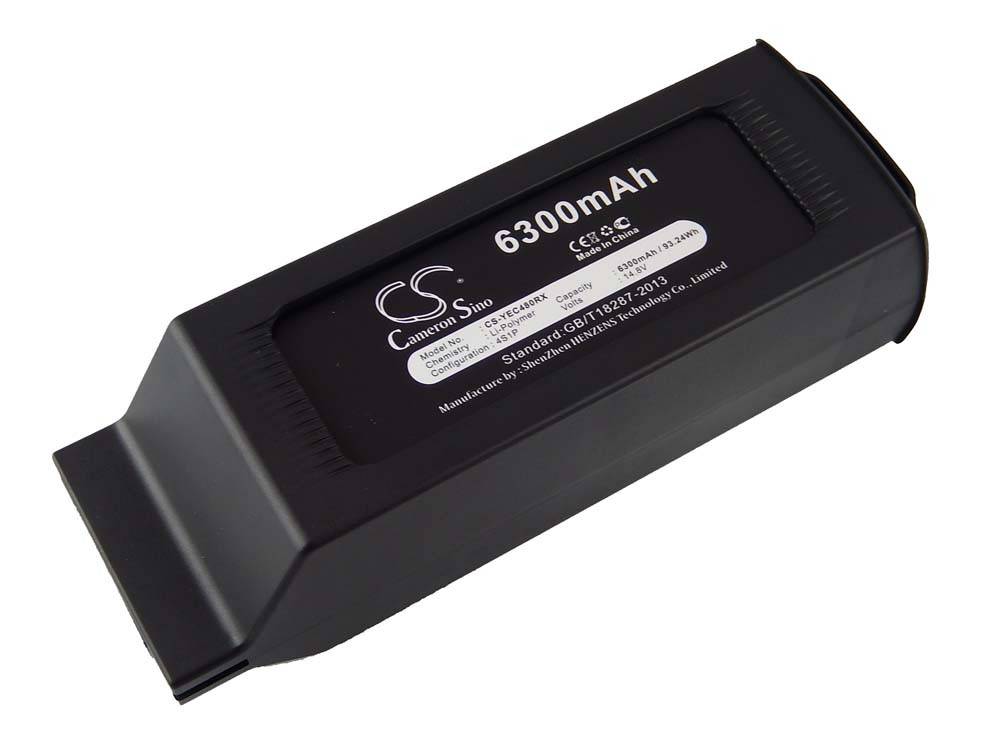 Li-Polymer-Akku - 6300mAh (14.8V) für Yuneec Typhoon H Drohne, Multicopter, Quadrocopter