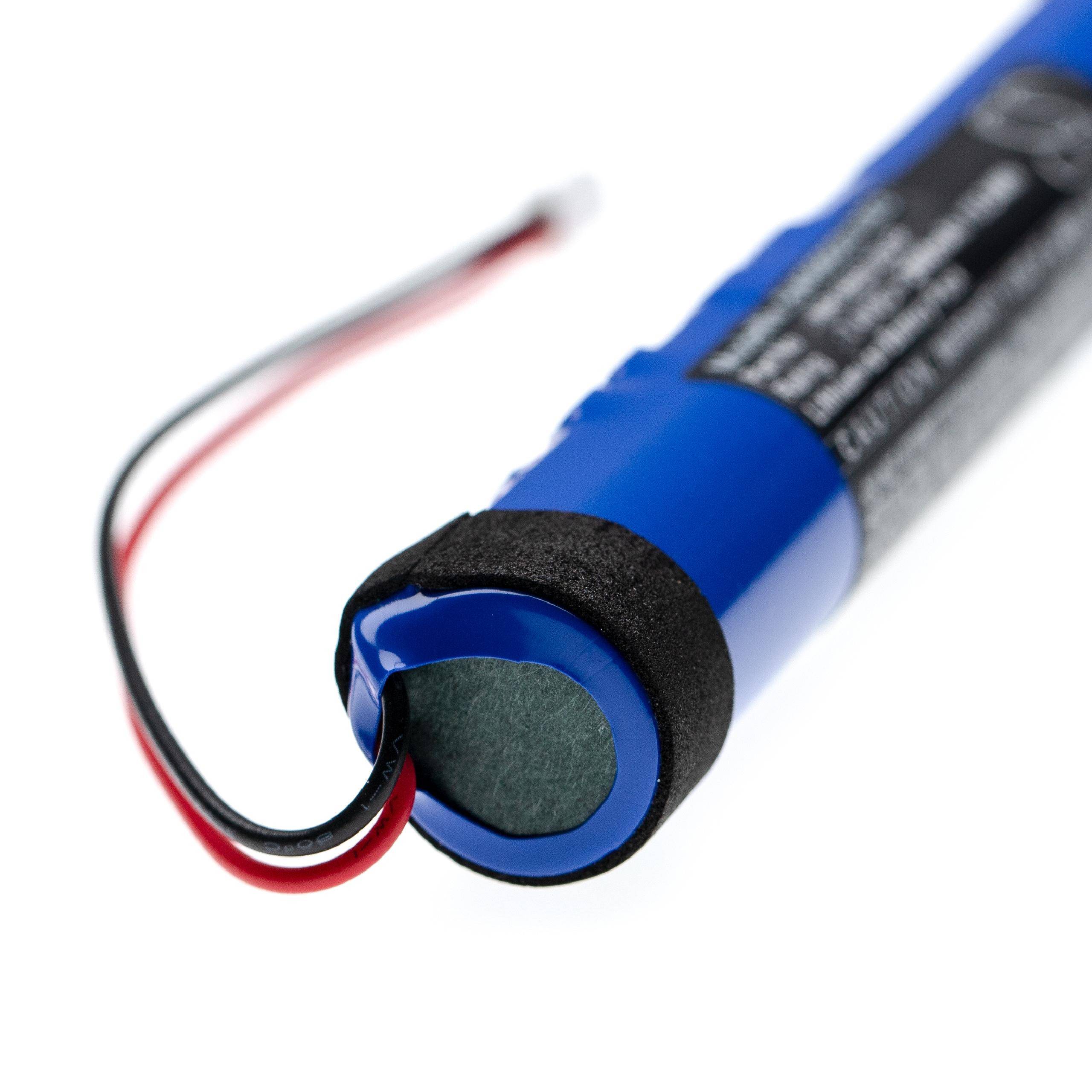 Akku für Nyne Vibe wie INR18650 2S1P, 2600mAh für Lautsprecher Boxen Speaker