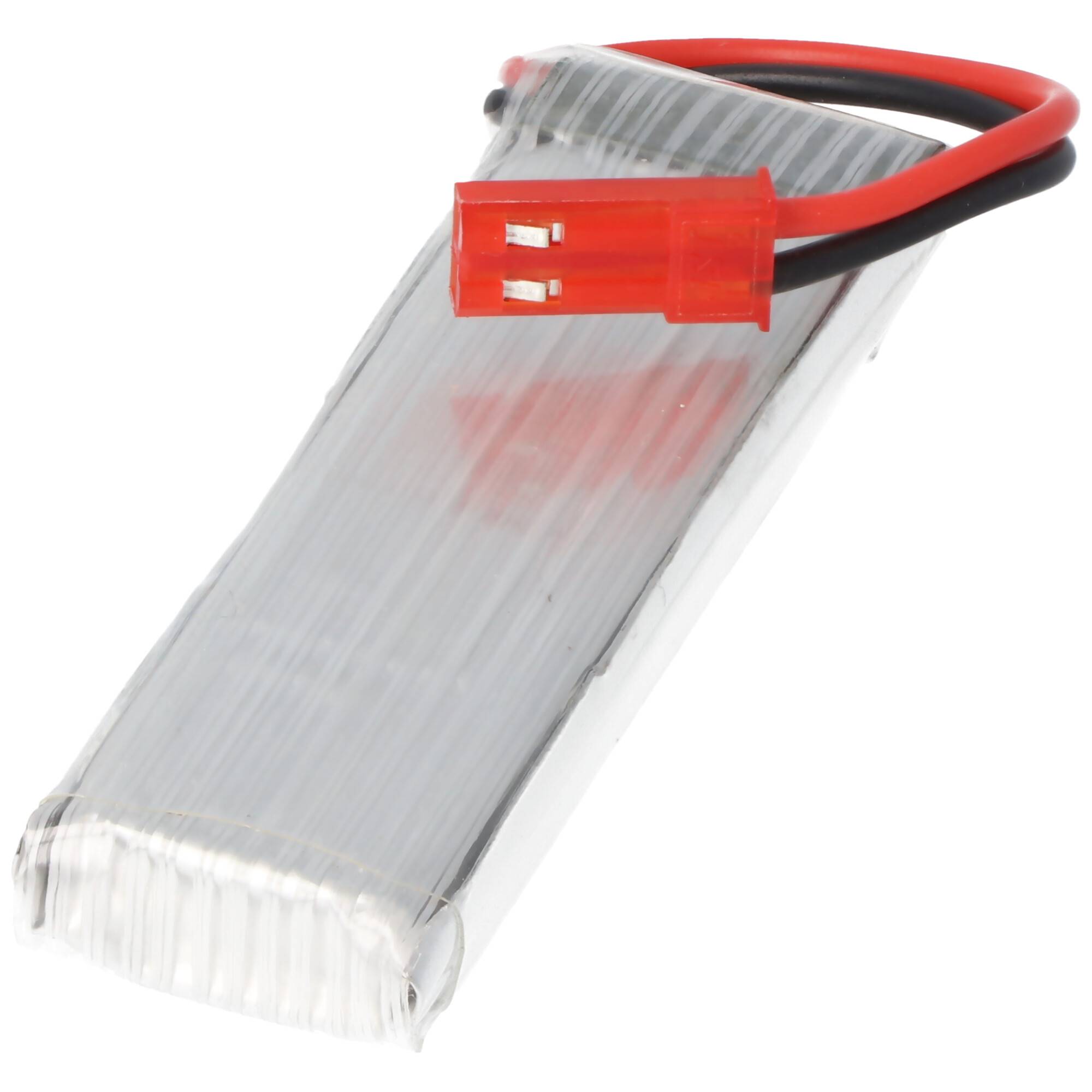 Li-Ion-Akku 500mAh 3.7V für UDI U818A Drohne, Multicopter, Quadrocopter UDI-050, 60x19x8mm