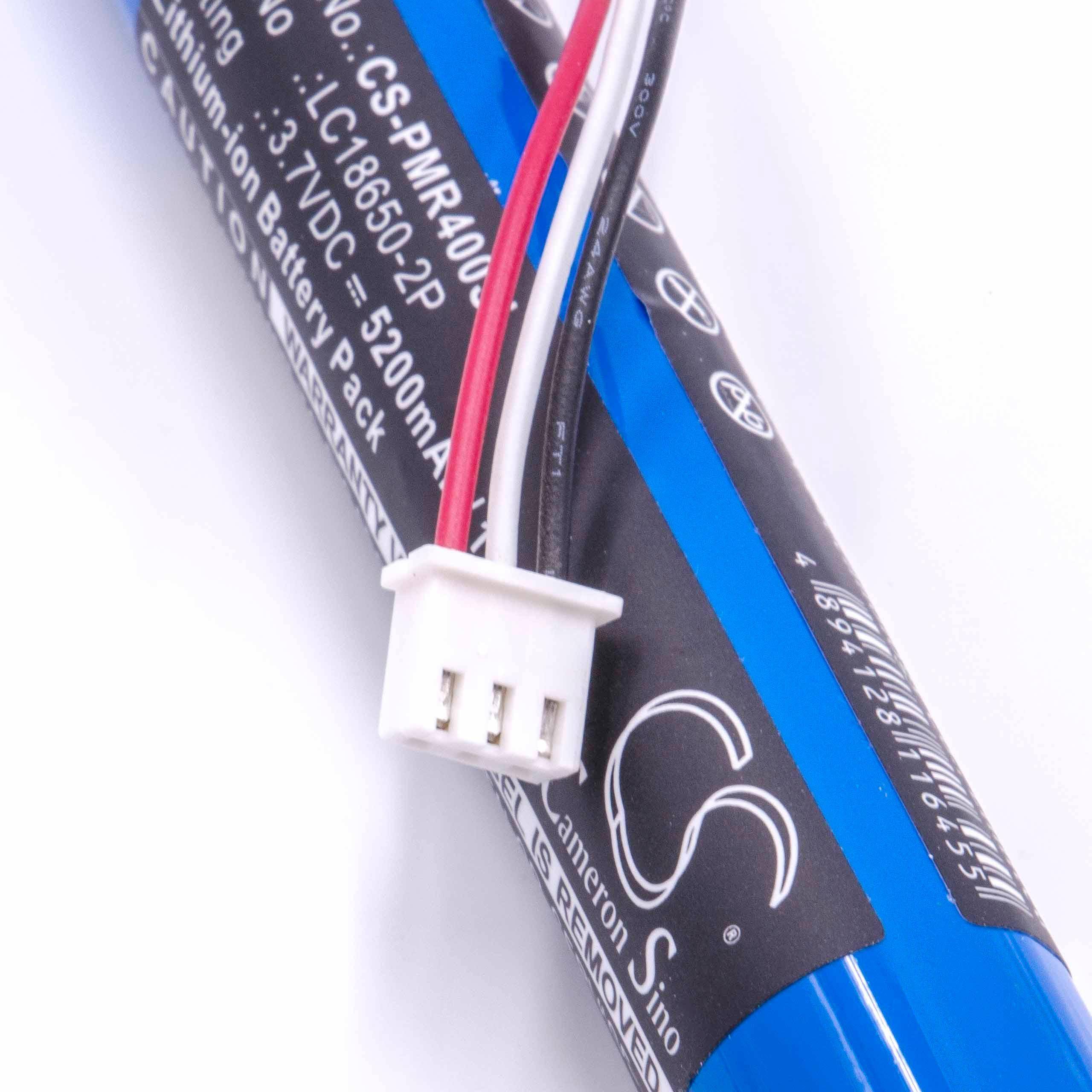 Li-Ion-Akku - 5200mAh (3.7V) - für Pure Move 400D digital Radio wie Pure LC18650-2P