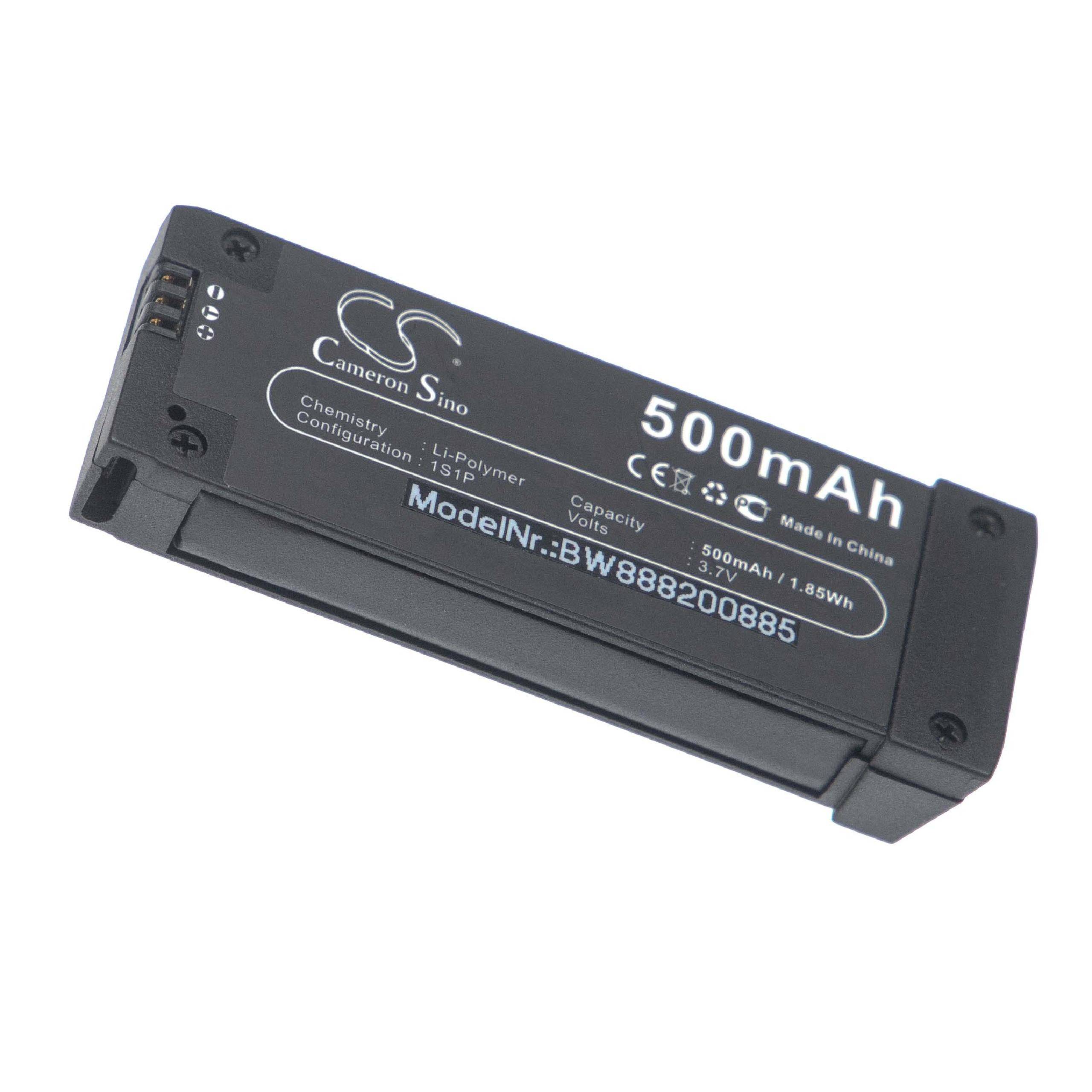 Li-Polymer-Akku - 500mAh (3.7V) für Eachine E58 u.a. Drohne, Multicopter, Quadrocopter wie 1S1P