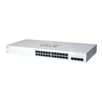 Cisco Business 220 Series CBS220-24T-4X - Switch - Smart - 24 x 10/100/1000 + 4 x 10 Gigabit SFP+ (Uplink) Cisco Business 220 Series CBS220-24T-4X - Switch - Smart - 24 x 10/100/1000 + 4 x 10 Gigabit SFP+ (Uplink)