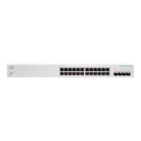 Cisco Business 220 Series CBS220-24T-4X - Switch - Smart - 24 x 10/100/1000 + 4 x 10 Gigabit SFP+ (Uplink) Cisco Business 220 Series CBS220-24T-4X - Switch - Smart - 24 x 10/100/1000 + 4 x 10 Gigabit SFP+ (Uplink)