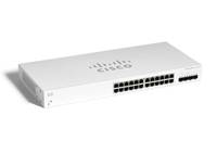 Cisco Business 220 Series CBS220-24T-4X - Switch - Smart - 24 x 10/100/1000 + 4 x 10 Gigabit SFP+ (Uplink)