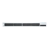 Cisco Business 220 Series CBS220-48T-4X - Switch - Smart - 48 x 10/100/1000 + 4 x 10 Gigabit SFP+ (Uplink) Cisco Business 220 Series CBS220-48T-4X - Switch - Smart - 48 x 10/100/1000 + 4 x 10 Gigabit SFP+ (Uplink)