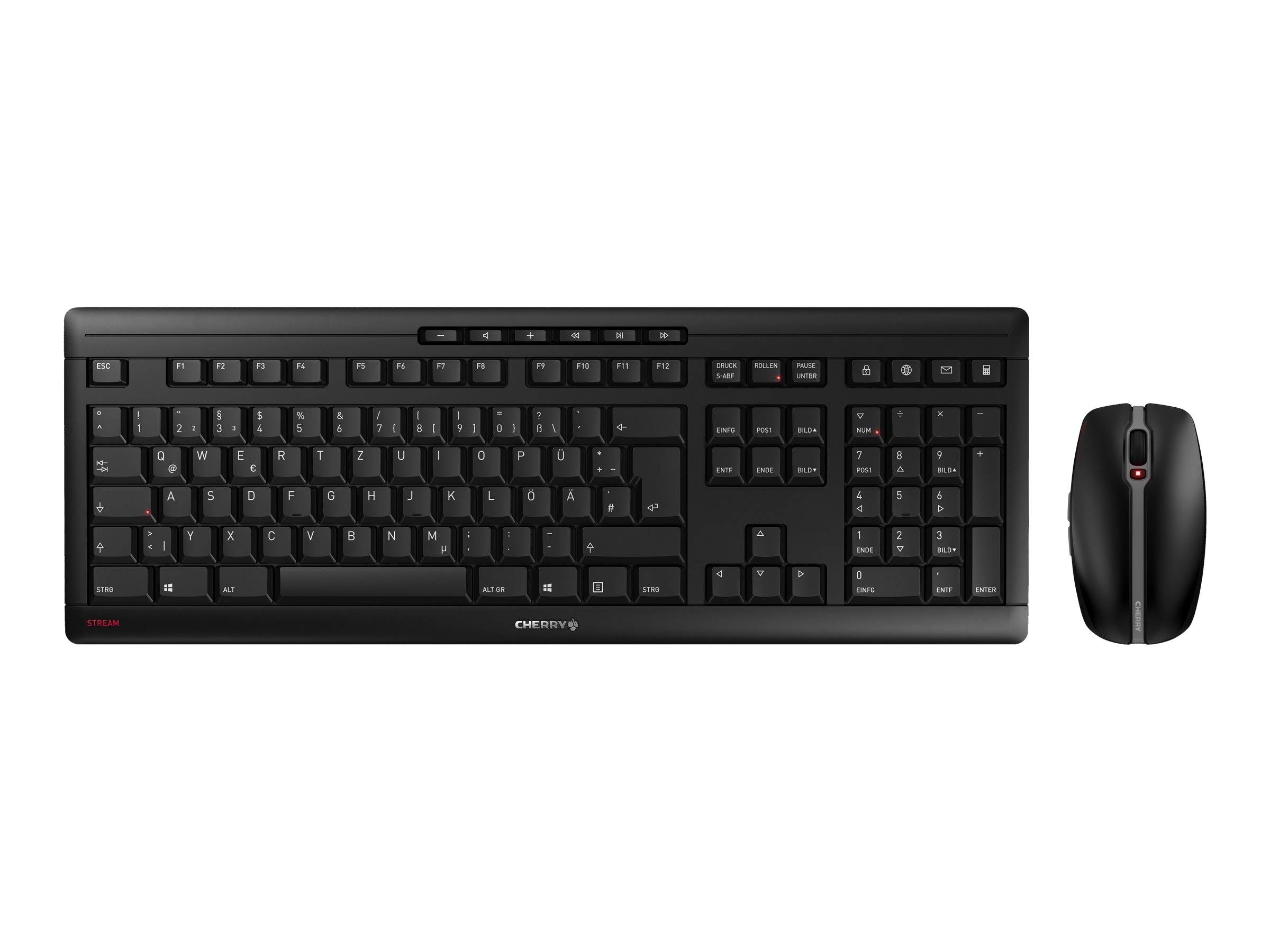 CHERRY STREAM DESKTOP RECHARGE - Tastatur-und-Maus-Set