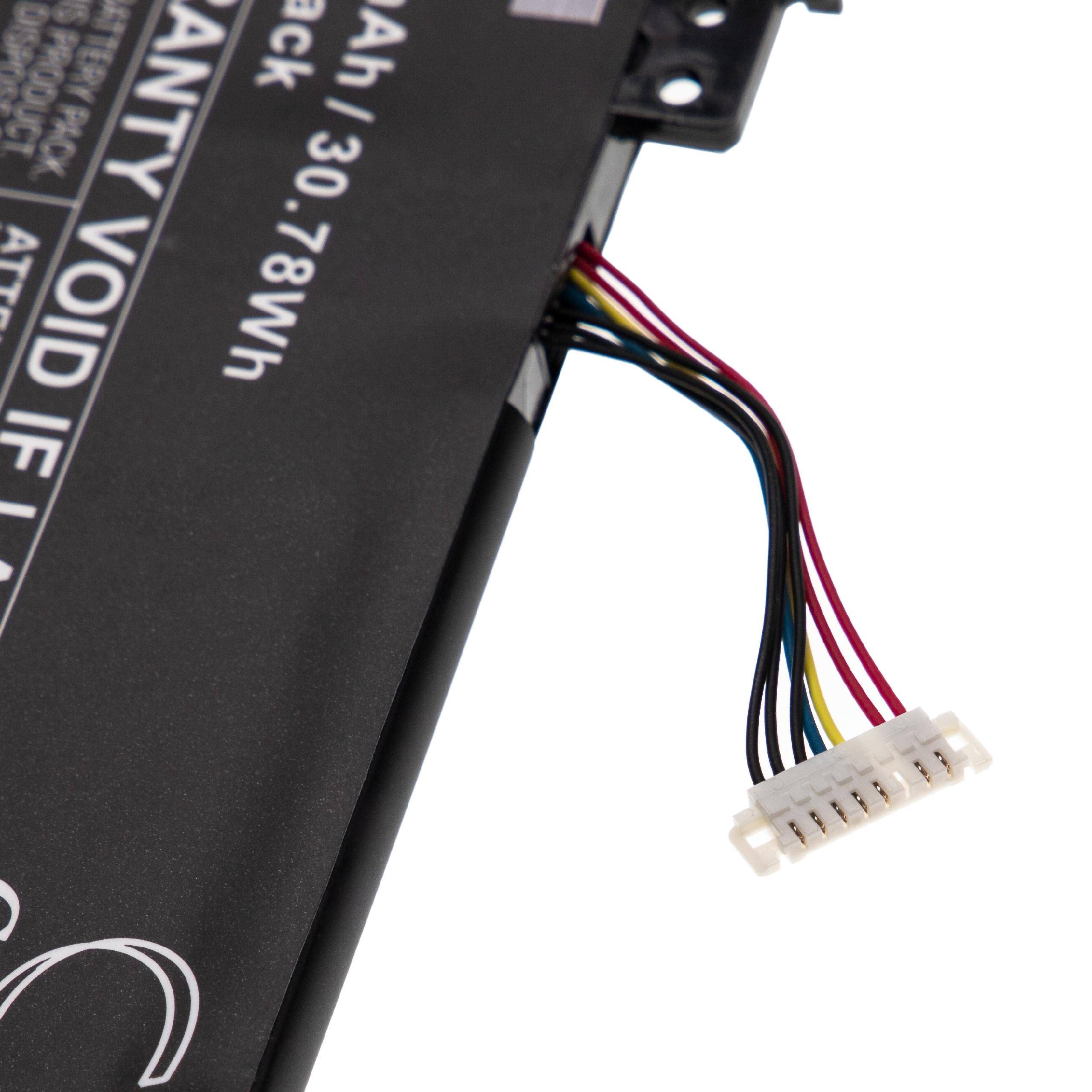 vhbw Akku kompatibel mit Asus VivoBook 15 X512UA-EJ418T, X512UA-EJ265T, X512UB-BQ039T Notebook (4050 mAh, 7,6 V, Li-Polymer)