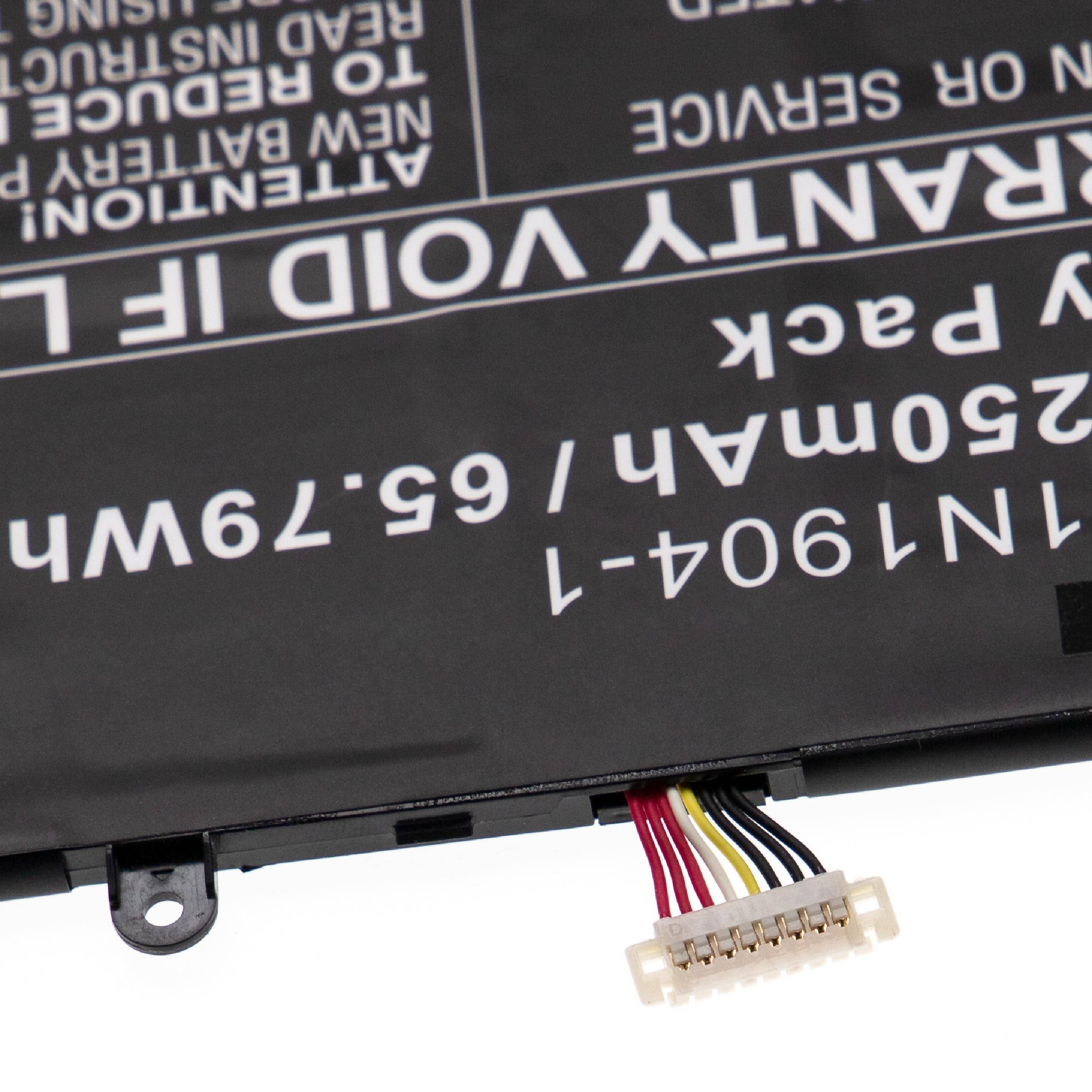 vhbw Akku kompatibel mit Asus X435EA, UX425IA, Deluxe 14S Notebook (4250 mAh, 15,48 V, Li-Polymer)