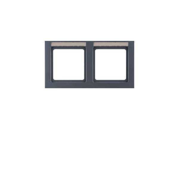 Berker Rahmen 2f. waager. B.feld 10226086