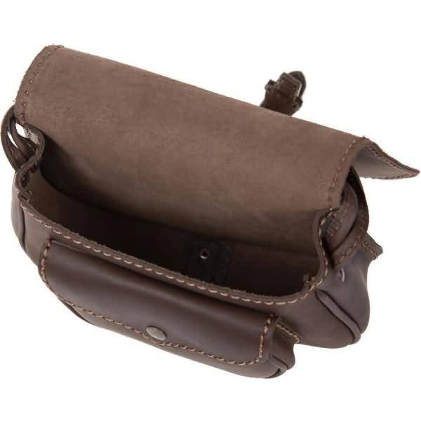 Damentasche Bonny Sattelleder 23x8x19 dunkelbraun