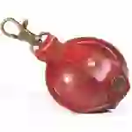 Mini Schlüsselanhänger / Kleingeldbörse Sattelleder 5cm rot Mini Schlüsselanhänger / Kleingeldbörse Sattelleder 5cm rot