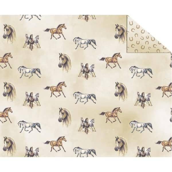 Fotokarton Pferde 49,5x68cm 300g/qm Motiv 02