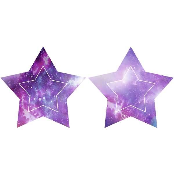 Laternen-Bastelset Twinkle Star 300g/qm 19,3x18,3x8cm Galaxie