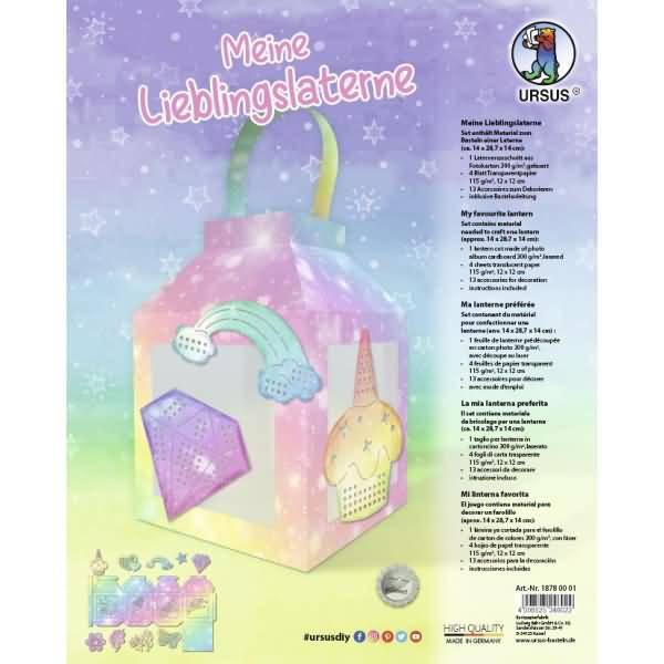 Bastelset Meine Lieblingslaterne Feenstaub