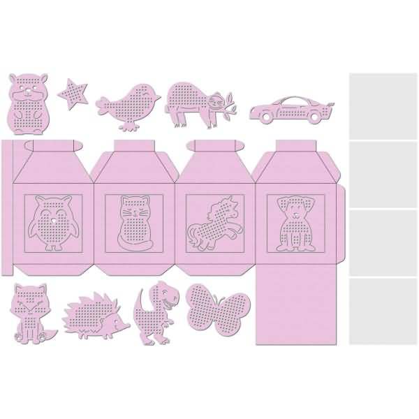 Bastelset Meine Lieblingslaterne Rosa