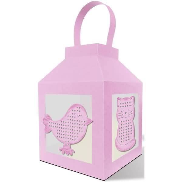 Bastelset Meine Lieblingslaterne Rosa