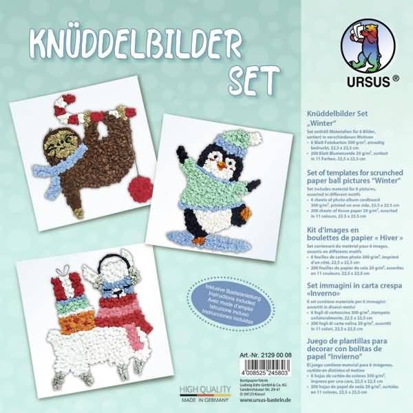Knüddelbilder-Set 'Winter'