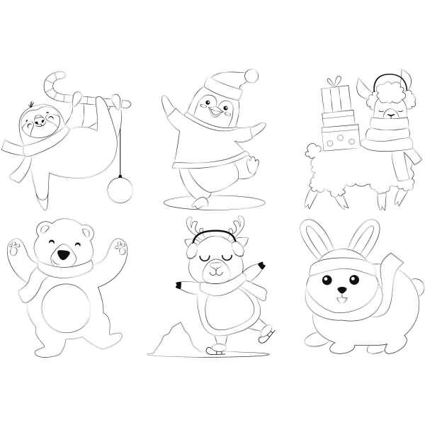 Knüddelbilder-Set 'Winter'