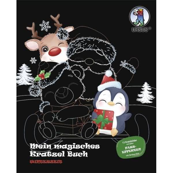 Mein magisches Kratzelbuch 'Winterzeit'