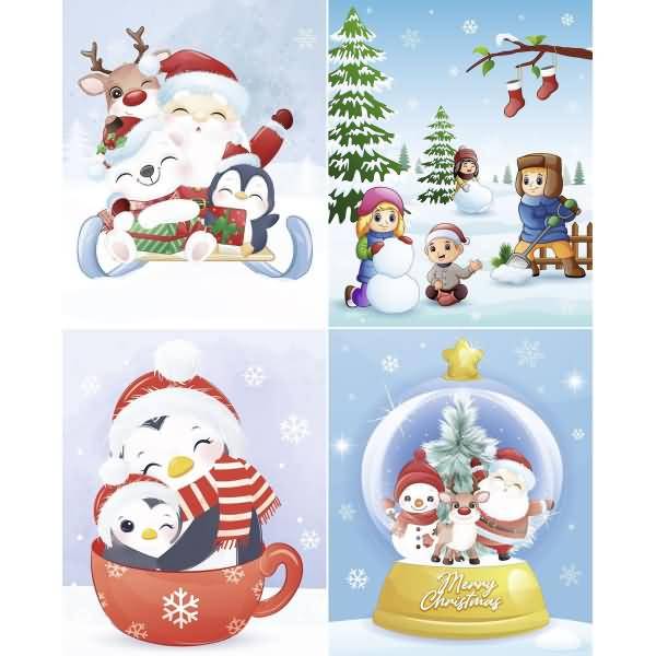 Mein magisches Kratzelbuch 'Winterzeit'