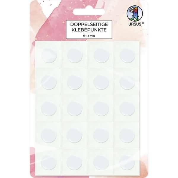 Klebepunkte doppelseitig transparent 13mm VE=100 Stück
