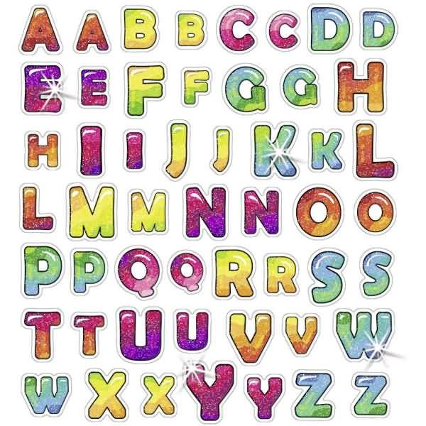 Glitzer-Sticker Fun Motiv 01 VE=151 Sticker