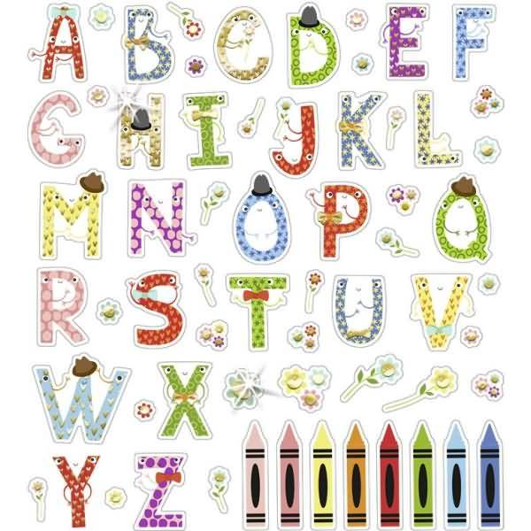 Glitzer-Sticker Fun Motiv 04 VE=156 Sticker