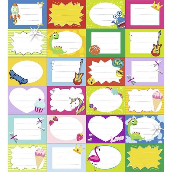 Glitzer-Sticker Fun Motiv 05 VE=150 Sticker